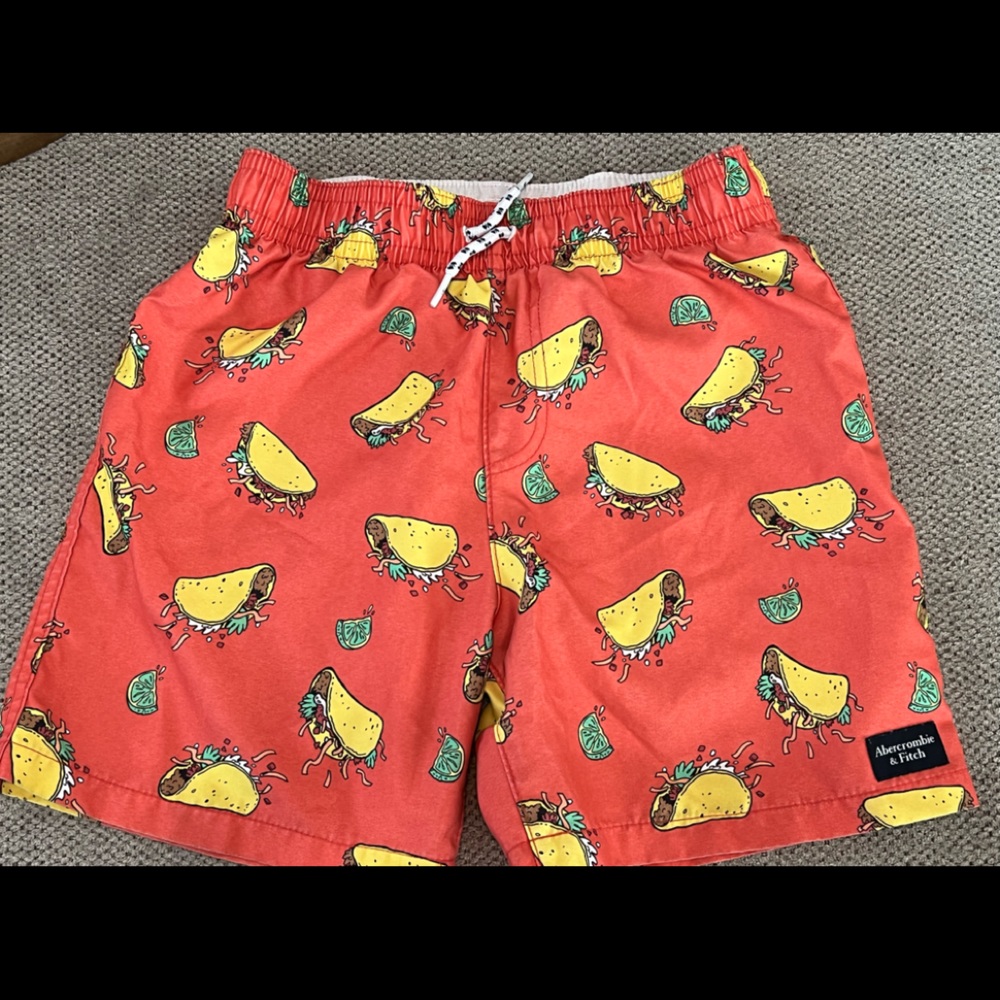 Abercrombie & Fitch Taco Swim Shorts 11/12